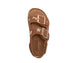 bebe Girl's Footbed Sandals - Comfortable Design with Double Buckle and Charms