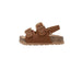 bebe Toddler Girl's Footbed Sandals - Comfortable Slip-On Summer Shoes with Charm Accents
