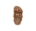 bebe Toddler Girl's Footbed Sandals - Comfortable Slip-On Summer Shoes with Charm Accents