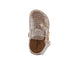 bebe Toddler Girl's Footbed Jelly Clogs & Slip-On Summer Shoes with Buckle Strap and Charm Accents