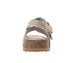 bebe Toddler Girl's Footbed Sandals & Comfortable Slip-On Summer Shoes with Buckles and Multi Charms
