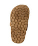 bebe Toddler Girl's Ornament Footbed Sandal with Memory Foam Insole