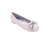 bebe Girls' Ballet Flats - Sparkly Ballet Shoes for Girls with Glitter and Rhinestone Bow, Girl's Shoe for Little Kid/Big Kid
