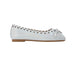 bebe Girl's Ballet Flats & Comfy Easy Slip-On Shoes with Cut-Out Detail, Bow & Hanging Charm