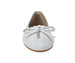 bebe Girl's Ballet Flats & Comfy Easy Slip-On Shoes with Cut-Out Detail, Bow & Hanging Charm