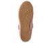 bebe Girls Embossed Shimmer Ballet Flat Shoes with Hanging Charms
