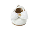 bebe Toddler Girl's Ballet Flat with Puffy Bow and Cherry Charm