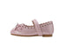 bebe Toddler Girl's Flat with Bow and Hanging B Charm