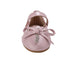 bebe Toddler Girl's Flat with Bow and Hanging B Charm
