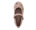 bebe Toddler Girl's Shimmer PU Flats - Dressy and Comfortable Shoes with Charm Accents