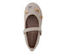 bebe Toddler Girl's Shimmer PU Flats - Dressy and Comfortable Shoes with Charm Accents