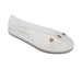 bebe Women's Jelly Sandals - Comfortable Dress Shoes for Women Cute Flat Sandals with Charms