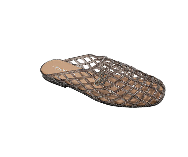 bebe Women’s Jelly Sandals – Cute Flat Sandals, Jelly Shoes for Women with Dangling Charms