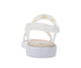 bebe Toddler Girl's PCU Sandal with Flowers