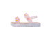bebe Toddler Girl's PCU Sandal with Flowers