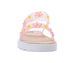 bebe Toddler Girl's PCU Sandal with Flowers