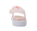 bebe Toddler Girl's PCU Sandal with Flowers