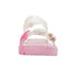 bebe Toddler Girl's PCU Sandal with Sea Life Charms