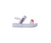 bebe Toddler Girl's PCU Sandal with Sprinkles and Ice Cream Charm