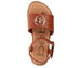 bebe Girl's Open Toe Comfy Flat Sandals Embossed with Medallion Hardware Detail - Flat Sandals for Toddler/Little Kid/Big Kid