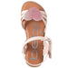 bebe Girls' Sandals - Kids' Open Toe Summer Shoes, Perfect Flat Sandals for Girls with Rhinestone (Little Girl/Big Girl)