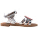 bebe Girls' Sandals - Kids' Open Toe Summer Shoes, Perfect Flat Sandals for Girls with Rhinestone (Little Girl/Big Girl)