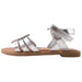 bebe Girls' Sandals - Kids' Open Toe Summer Shoes, Perfect Flat Sandals for Girls with Rhinestone (Little Girl/Big Girl)