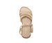 bebe Girl's Fashion Sandals - Stylish Dressy Shoes with Cherry Charm and Signature bebe Logo Hardware