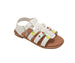 bebe Girl's Fashion Sandals - Comfy Dressy Shoes with Fruit Accents, Studs, and Hanging "b" Charm