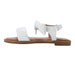 bebe Girl's Fashion Sandals - Dressy Shoes with Puffy Bow and Hanging Logo Charm