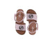 bebe Girls' Sandals - Trendy Flat Designs with Rhinestones, Puffy Straps, Embossed Details and Charms