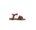 bebe Girls' Sandals - Trendy Flat Designs with Rhinestones, Puffy Straps, Embossed Details and Charms