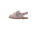 bebe Toddler Girl's Fashion Mule Sandals - Dressy Shoes with Playful Charm Details