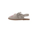 bebe Toddler Girl's Fashion Mule Sandals - Dressy Shoes with Playful Charm Details
