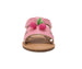 bebe Toddler Girl's Fashion Sandals - Dressy Shoes with Crochet Fruit Details