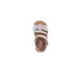 bebe Toddler Girl's Fashion Sandals - Dressy Shoes with Braided Strap and Flower Applique