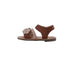 bebe Toddler Girl's Fashion Sandals - Dressy Shoes with Braided Strap and Flower Applique