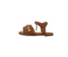 bebe Toddler Girl's Fashion Sandals - Dressy Shoes with Decorative Metal Charm