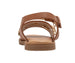 bebe Toddler Girl's Fashion Sandals - Dressy Shoes with Decorative Metal Charm