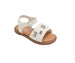 bebe Toddler Girl's Fashion Sandals - Dressy Shoes with Decorative Metal Charm