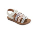 bebe Toddler Girl's Fashion Sandals - Dressy Shoes with Decorative Metal Charms