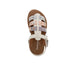 bebe Toddler Girl's Fashion Sandals - Dressy Shoes with Decorative Metal Charms
