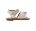 bebe Toddler Girl's Fashion Sandals - Dressy Shoes with Glitter Braid and Bracelet Accent