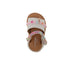 bebe Toddler Girl's Fashion Sandals - Dressy Shoes with Glitter Braid and Bracelet Accent