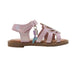 bebe Toddler Girl's Fashion Sandals - Dressy Shoes with "rs" Logo and Hanging Charms