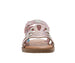 bebe Toddler Girl's Fashion Sandals - Dressy Shoes with "rs" Logo and Hanging Charms
