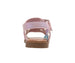 bebe Toddler Girl's Fashion Sandals - Dressy Shoes with "rs" Logo and Hanging Charms