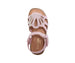 bebe Toddler Girl's Fashion Sandals - Dressy Shoes with "rs" Logo and Hanging Charms