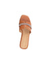 bebe Women's Fashion Sandal with Rhinestone Detail and bebe Rivet