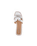 bebe Women's Fashion Sandal with Rhinestone Detail and bebe Rivet